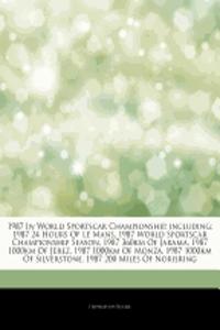 Articles on 1987 in World Sportscar Championship, Including