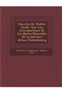 Oeuvres de Walter Scott