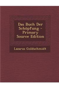 Das Buch Der Schopfung