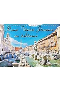 Rome Venise Florence En Tableaux 2018