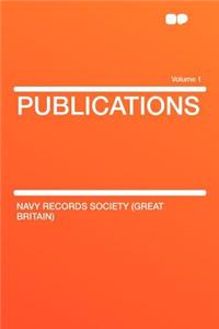 Publications Volume 1