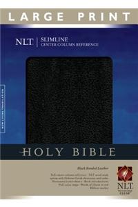 Slimline Center Column Reference Bible-NTL-Large Print