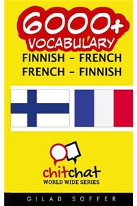 6000+ Finnish - French French - Finnish Vocabulary