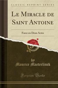 Le Miracle de Saint Antoine