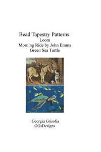 Bead Tapestry Patterns Loom Morning Ride by John Emms Green Sea Turtle