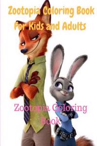 Zootopia Coloring Book for Kids and Adults-Zootopia Coloring Book