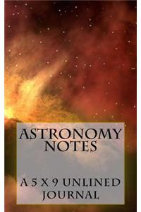 Astronomy Notes