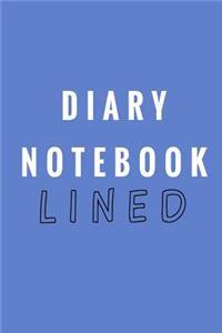 Diary Notebook Lined