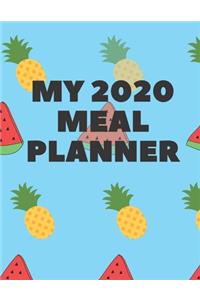 My 2020 Meal Planner
