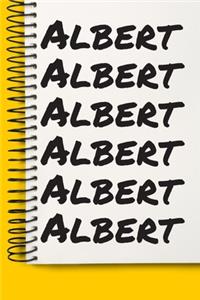 Name Albert A beautiful personalized