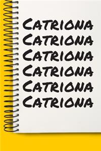 Name Catriona A beautiful personalized