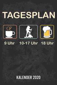 Tagesplan Wandern Kalender 2020