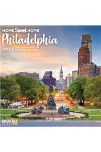 Cal 2021- Home Sweet Home Philadelphia Wall