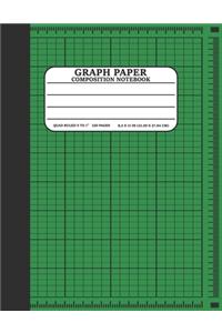 Graph Paper Composition Notebook