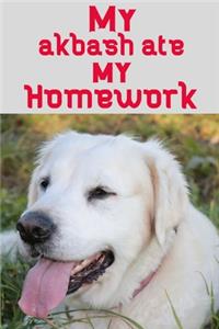 My akbash ate my homework