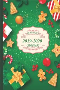Composition Notebook - Green Christmas