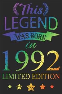 This Legend Was Born In 1992