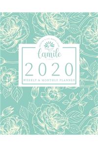 2020 Planner Weekly & Monthly Planner - Creating A Life Worth Living Camile Planners
