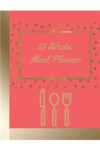 55 Weeks Meal Planner