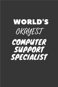 Computer Support Specialist Notebook