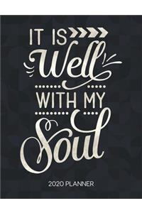 It Is Well With My Soul 2020 Planner