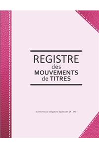 Registre des mouvements de titres