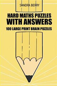 Hard Maths Puzzles With Answers