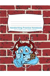 Handwriting Practice Notebook