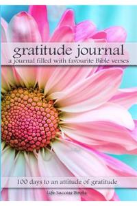 Gratitude Journal a Journal Filled with Favourite Bible Verses