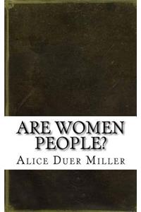 Are Women People?