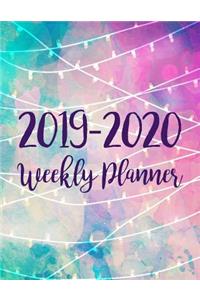 2019-2020 Weekly Planner