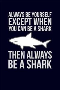 Always Be Yourself Except When You Can Be a Shark Then Always Be a Shark