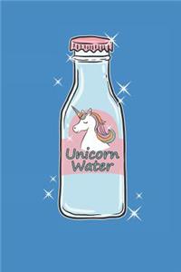 Unicorn Water Journal Notebook