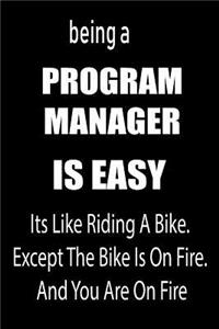 Being a Program Manager Is Easy