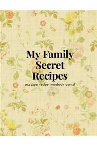 My Family Secret Recipes