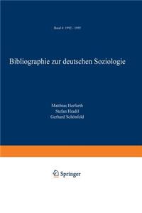 Bibliographie Zur Deutschen Soziologie