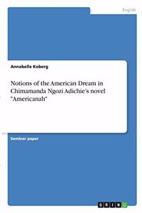 Notions of the American Dream in Chimamanda Ngozi Adichie's novel 