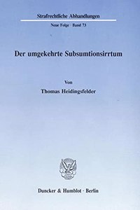 Der Umgekehrte Subsumtionsirrtum