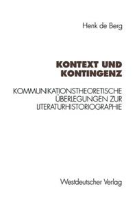 Kontext Und Kontingenz