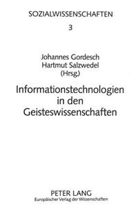 Informationstechnologien in Den Geisteswissenschaften