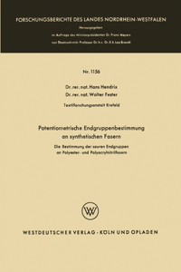 Potentiometrische Endgruppenbestimmung an synthetischen Fasern