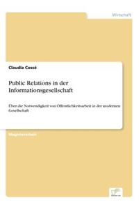 Public Relations in der Informationsgesellschaft