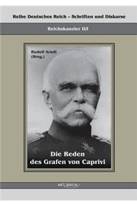 Die Reden des Grafen von Caprivi