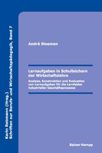 Lernaufgaben in Schulbuchern Der Wirtschaftslehre