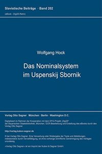 Das Nominalsystem im Uspenskij Sbornik