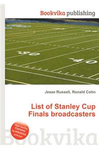 List of Stanley Cup Finals Broadcasters