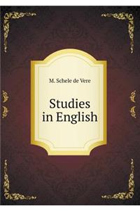 Studies in English