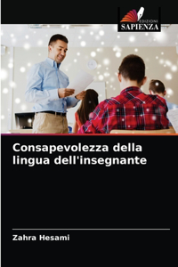 Consapevolezza della lingua dell'insegnante