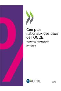 Comptes Nationaux Des Pays de l'Ocde, Comptes Financiers 2019