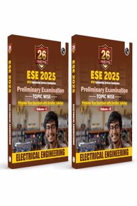 PW UPSC ESE Topicwise Previous Years Solved Questions 26 Years PYQs Electrical Engineering Preliminary Examination Volume 1 & 2 Combo Set of 2 Books